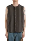 Uma Wang Cuneo Jog Waistcoat In Grey
