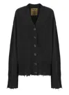 Uma Wang Woman Cardigan Charcoal Size S Cashmere In Grey