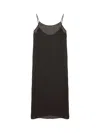 Uma Wang Slip Dress In Brown