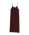 Uma Wang Spaghetti Strap Maxi Dress Daya In Red