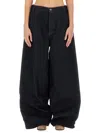 Uma Wang Denim "pod" Pants In Blue