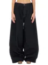 Uma Wang Denim "pod" Pants In Black