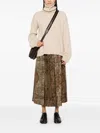 Uma Wang Distressed Sweater In Neutrals