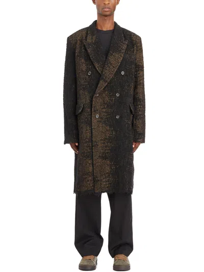 UMA WANG UMA WANG DOUBLE BREASTED COAT RICCARDO