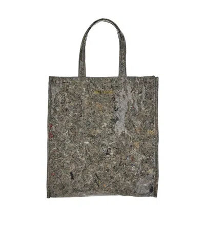 Uma Wang Double-handle Handbag In Gray