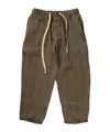 Uma Wang Drawstring Casual Pants In Brown