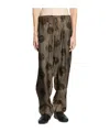 Uma Wang Drawstring Casual Pants In Multi