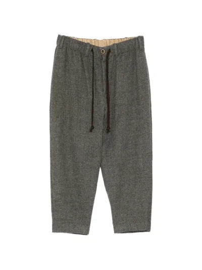 Uma Wang Drawstring Trousers In Green