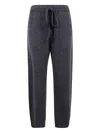 Uma Wang Casual Trousers With Drawstring And Pockets In Gray