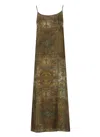 Uma Wang Anaya Dress Woman Grey In Brown