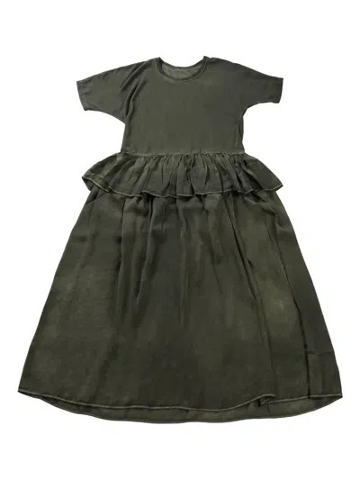 Uma Wang Dudi Maxi Dress In Green