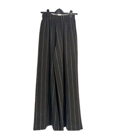 Uma Wang Elastic Waist Casual Pants In Black