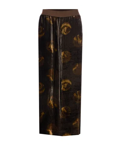 UMA WANG ELASTIC WAIST CASUAL PANTS