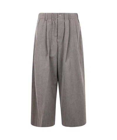 UMA WANG ELASTIC WAIST CASUAL PANTS