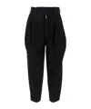 Uma Wang Linen-blend Trousers In Black