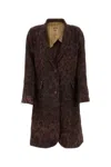 Uma Wang Katia Coat In Darkred