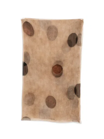 Uma Wang Emisfer Scarf In Neutral