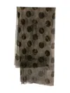 Uma Wang Emisfero Scarf In Green