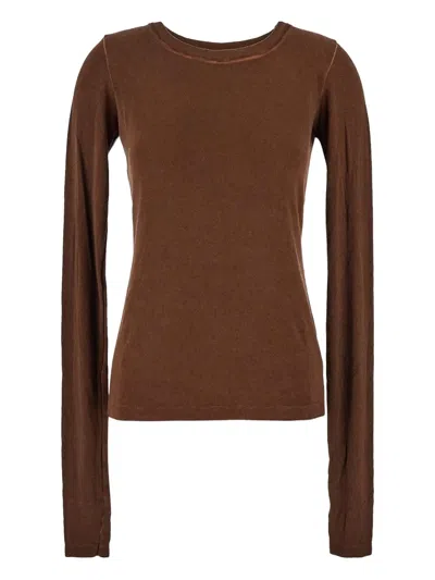 UMA WANG FINE-KNIT JUMPER