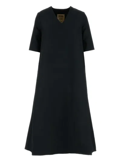 Uma Wang Apostle Dress In Polyester Slate In Black