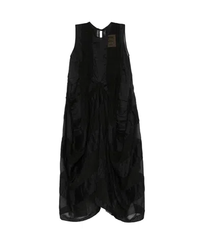 UMA WANG FLARED MIDI DRESS