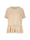 Uma Wang Beige Jersey Todi T-shirt In Beige