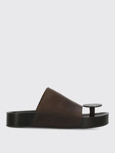 Uma Wang Flat Sandals  Woman Colour Brown