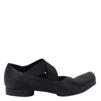 Uma Wang Flat Shoes In Black