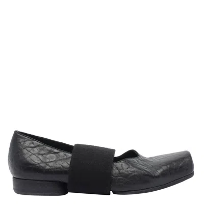 Uma Wang Flat Shoes In Black