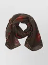 Uma Wang Floral Print Lightweight Rectangular Shape Soft Texture