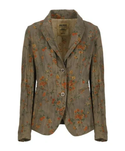 UMA WANG UMA WANG FLORAL PRINTED JACKET