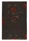 Uma Wang Pomegranate Pattern Scarf In Green