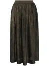 Uma Wang Gillian Skirt In Brown