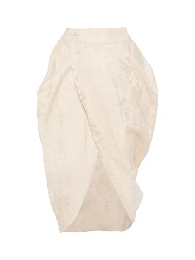Uma Wang Gink Skirt Off White