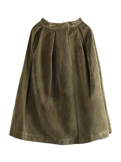 Uma Wang Gomes Skirt Mustard