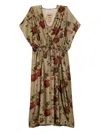 Uma Wang Graphic-print Dress In Green