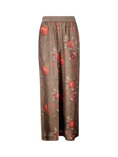 UMA WANG UMA WANG GRAPHIC PRINTED STRAIGHT-LEG TROUSERS