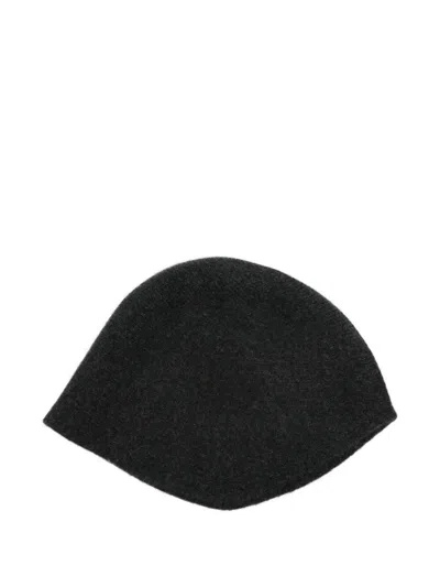 Uma Wang Hat Cashmere "plain Ws" In Gray