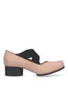 Uma Wang Ballerina Dosing Pumps With Square Tip In Nude & Neutrals