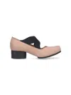 Uma Wang Ballerina Dosing Pumps With Square Tip In Pink