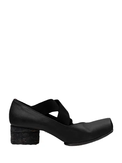 Uma Wang High Ballet Shoes Black / Black