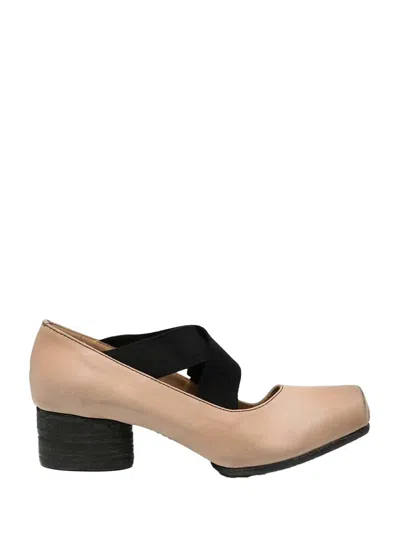 Uma Wang High Ballet Shoes Rose/ Black In Neutral