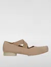 Uma Wang 40mm Square Toe Ballet Flats In Natural