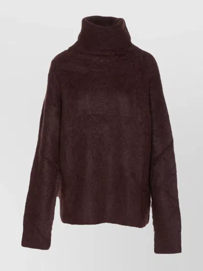 UMA WANG HIGH NECK OVERSIZE KNITWEAR