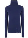 Uma Wang Ribbed Turtleneck Sweater