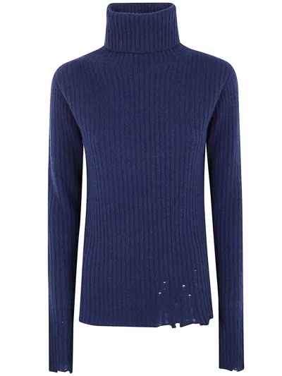 UMA WANG UMA WANG "HIGH NECK RIB TOP" SWEATER