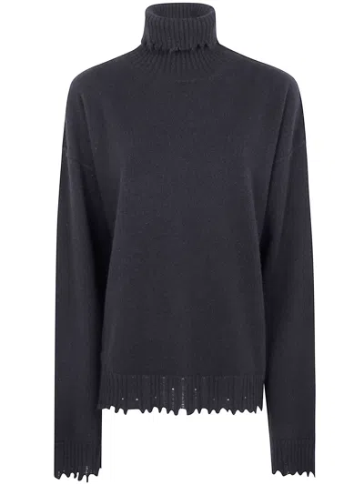 UMA WANG UMA WANG "HIGH NECK TOP" SWEATER