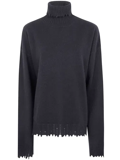 UMA WANG UMA WANG "HIGH NECK TOP" SWEATER