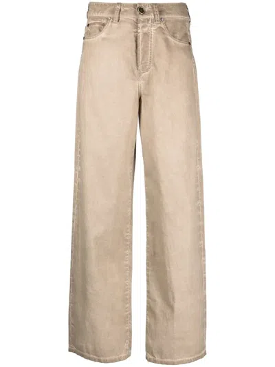 Uma Wang Trousers In Brown
