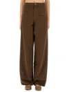 Uma Wang High-waisted Wide-leg Pants